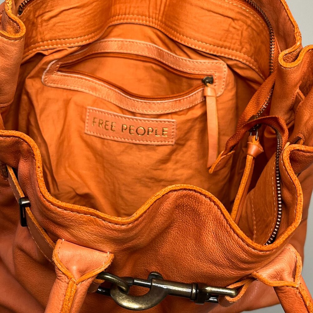 Free People Mariella Genuine Leather Tote - Picture 7 of 11